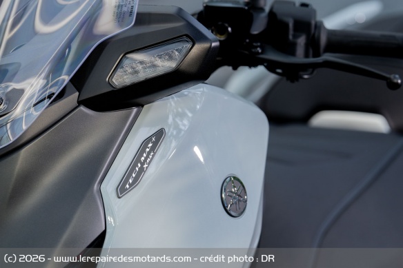 Les finitions du XMAX 125 Tech Max+ sont plut&ocirc;t r&eacute;ussies