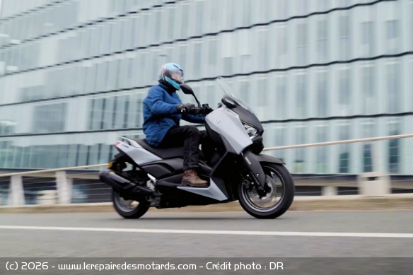 Essai du scooter Yamaha XMax 125 Tech Max+