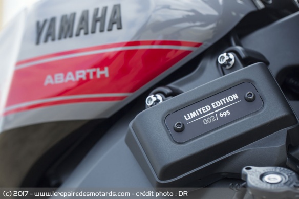 L'édition Abarth est limitée à 695 exemplaires
