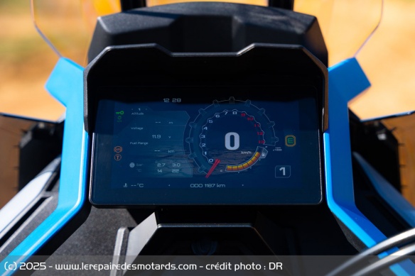 L'instrumentation TFT est identique sur les deux modèles