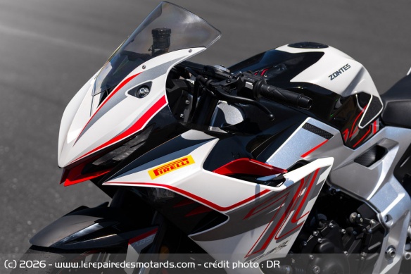 Le car&eacute;nage de la Zontes 703RR