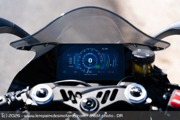 Le compteur TFT de 6.75