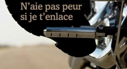  N'aie pas peur si je t'enlace