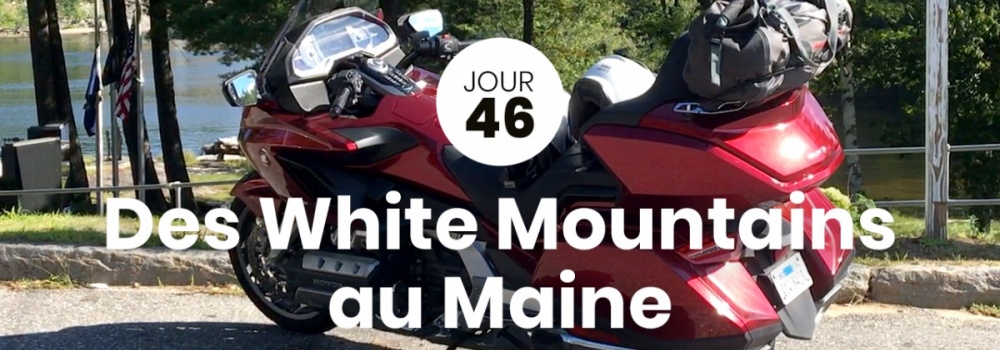 Aprs une visite d'une petit village de magasins d'usine on part vers le Maine  moto pour dcouvrir de somptueux paysages jusqu' Bar Harbor