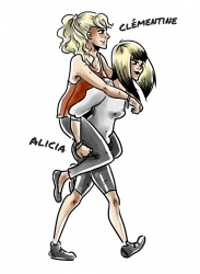 Alicia et Clémentine