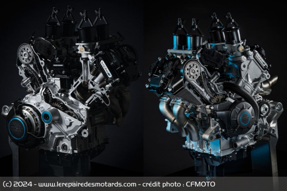 CFMOTO a même annoncé un V4 de plus de 200 ch CFMOTO a même annoncé un V4 de plus de 200 ch