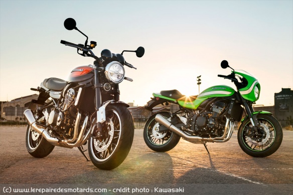Kawasaki Z900RS et Café