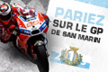 Pronostics MotoGP Grand Prix Saint Marin