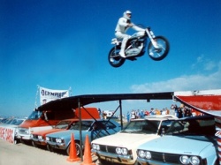 Pilote de légende : Evel Knievel (photo : DR)