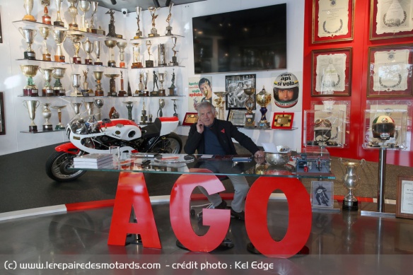 Avec 8 titres en 500, Agositini reste le pilote le plus titré dans la catégorie reine Avec 8 titres en 500, Agositini reste le pilote le plus titré dans la catégorie reine