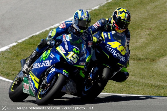 Gibernau et Rossi