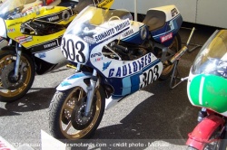 La 750 TZ avec laquelle Patrick Pons fut Champion du Monde en 1979 