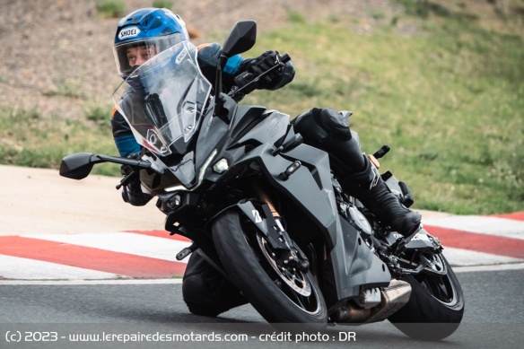 Il faut quelques virages pour mettre le S23 en température