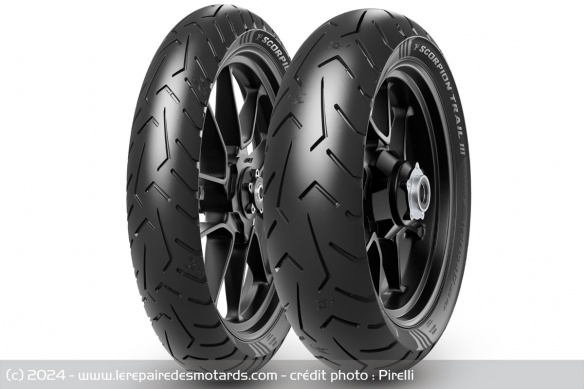 Les pneus Pirelli Scorpion Trail III