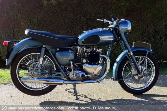 La moto de ses rêves. Comme quoi il s'agit d'un homme de goût ! 