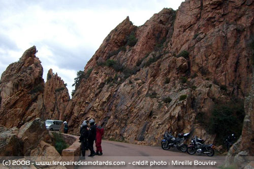 La Corse en moto