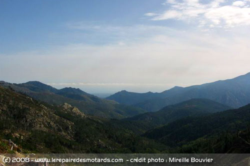 La Corse en moto