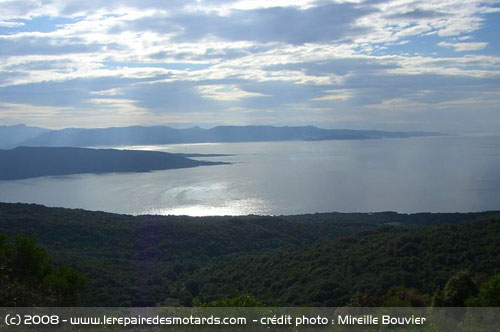 La Corse en moto