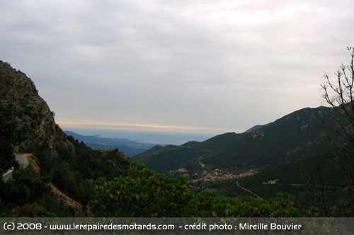 La Corse en moto