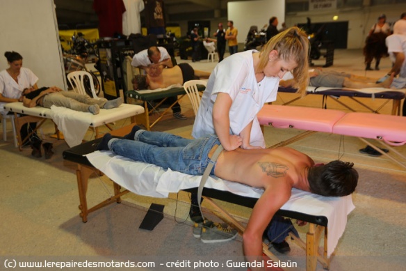 Massage et réconfort