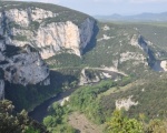 Le belvdre sur la route des gorge