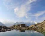 Le lac Blanc dans le massif des Aiguilles Rouges (c) Martial Gaillard-Grenadier