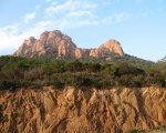 Le massif de l'Esterel  Frjus