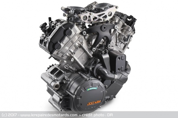 Le bicylindre de la KTM 1090 Adventure