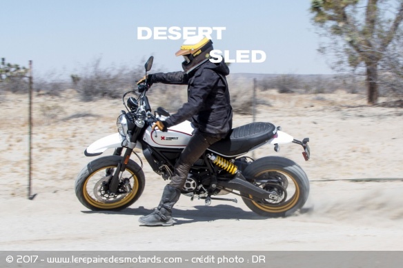 Ducati Scrambler Desert Sled : la technique