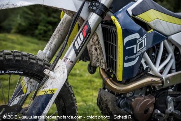 Husqvarna 701 Enduro - fourche haut de gamme Husqvarna 701 Enduro - fourche haut de gamme