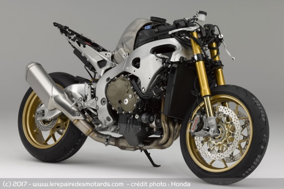 La Fireblade SP mise à nue