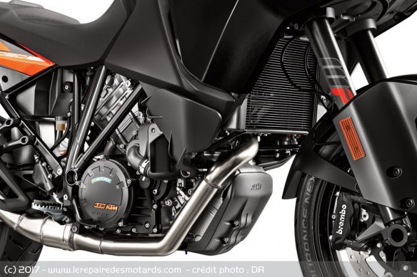 Le moteur de la KTM 1090 Adventure