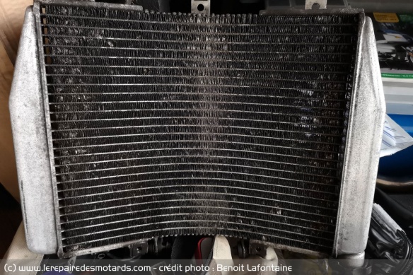 Un radiateur ayant vécu