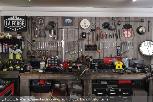 La boite à outils est complète au garage participatif
