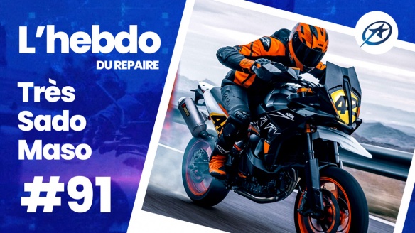 Emission TV moto : l'Hebdo du Repaire #91