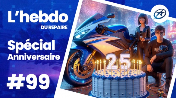 Emission TV moto : l'Hebdo du Repaire #99