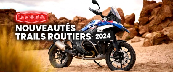 Emission TV moto : les nouveautés trails 2024