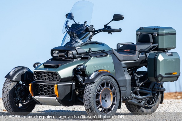 Essai 3-roues Can-Am Canyon