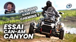 Essai 3-roues Can-Am Canyon