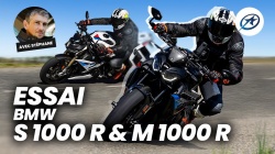 Essai comparatif roadsters BMW S 1000 R et M 1000 R