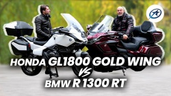 Comparo routi&egrave;res : Honda GoldWing Tour vs BMW R1300RT
