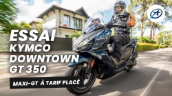 Essai maxi-scooter Kymco Downtown GT 350