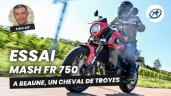 Essai roadster Mash FR 750
