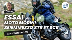 Essai roadsters Moto Morini SeieMMezzo STR et SCR