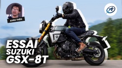 Essai roadster Suzuki GSX-8T