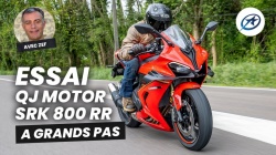 Essai sportive QJ Motor SRK 800 RR