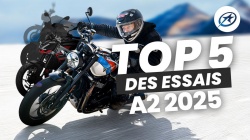 Top 5 des essais motos 2025 : les A2