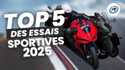 Top 5 des essais motos 2025 : les sportives