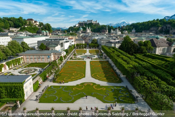 Les jardins du château Mirabell