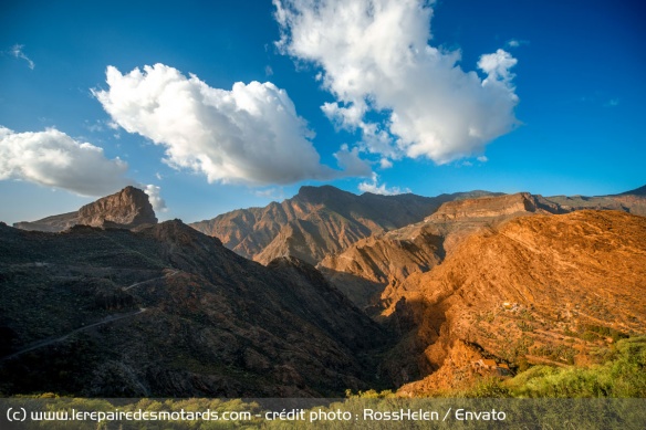 Les montages à l'ouest de Gran Canaria Les montages à l'ouest de Gran Canaria
